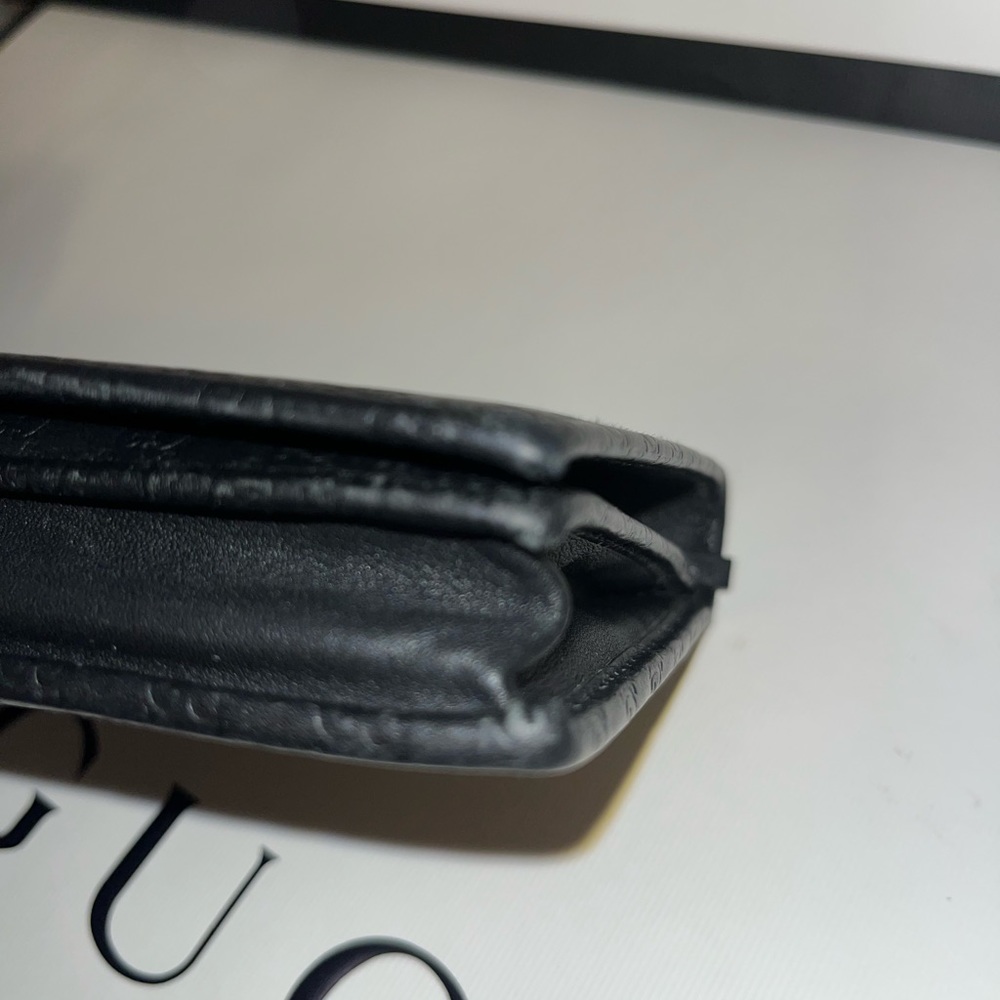 GUCCI Soft Microguccissima Continental Wallet/ Crossbody Testa Di Moro - Picture 7 of 11